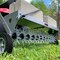 Brinly 40in Tow-Behind Spike Aerator with Transport Wheels: 10 Steel Tines, Rotating Stars SAT2-40BH-S - alternate 3